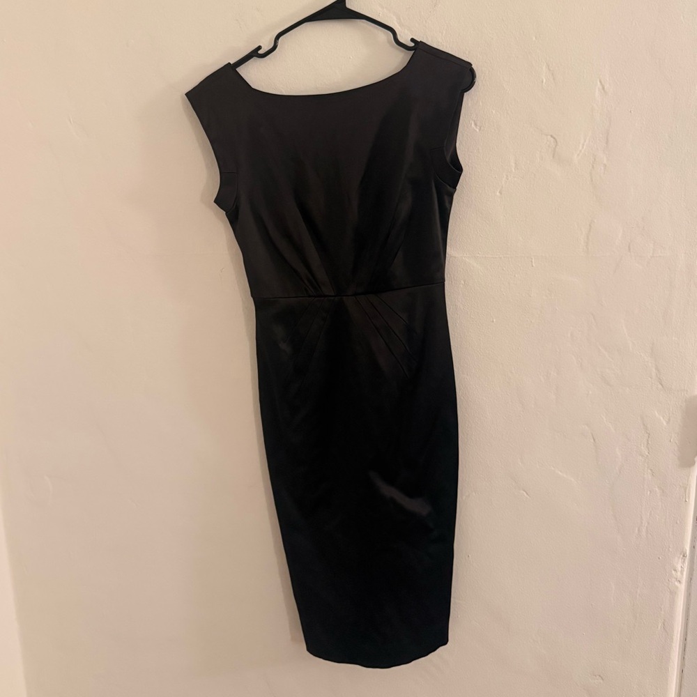 Club Monaco Black Midi Dress